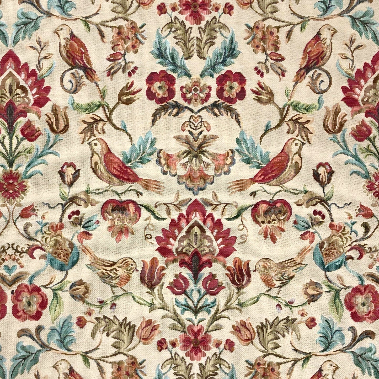 Luxury Weight Cotton Rich Tapestry Fabric | New World Full Colour 55" (140cm) Wide – Sold by the Meter