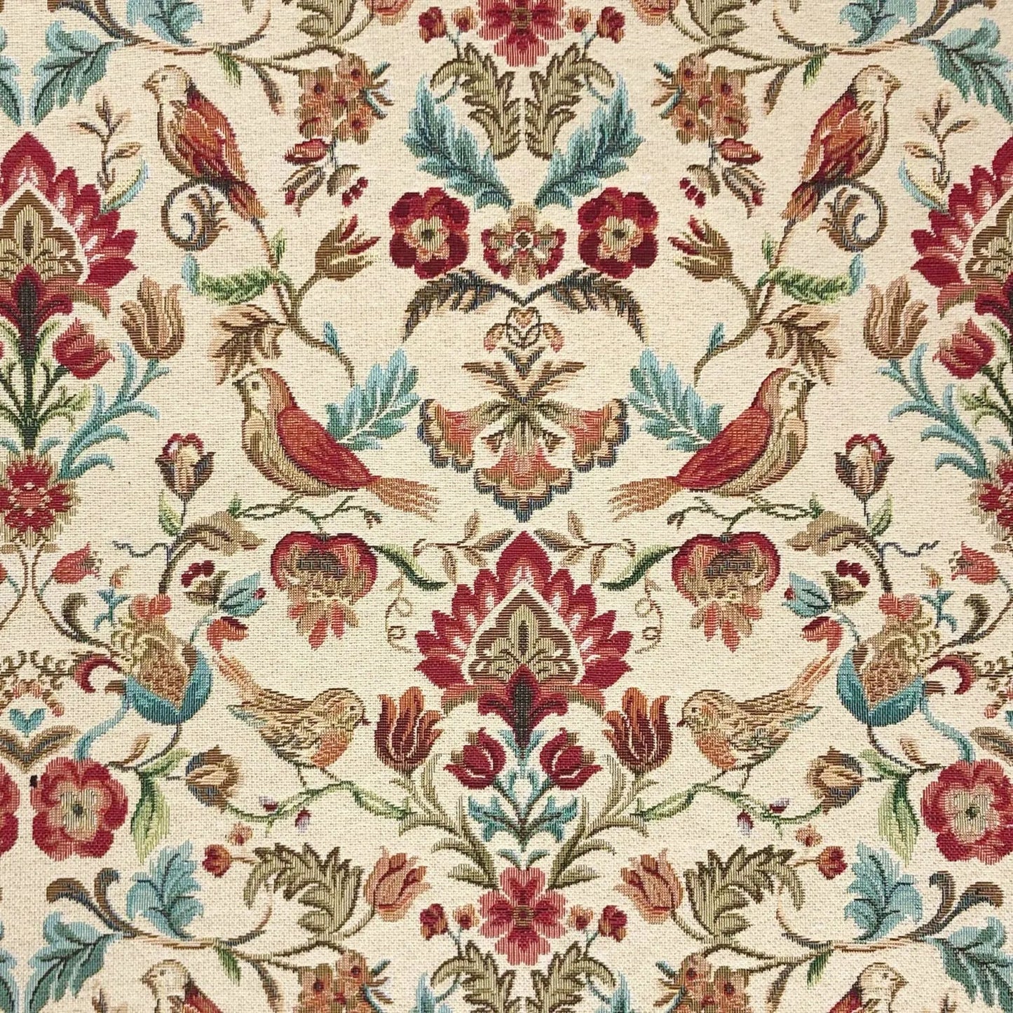 Luxury Weight Cotton Rich Tapestry Fabric | New World Full Colour 55" (140cm) Wide â€“ Sold by the Meter