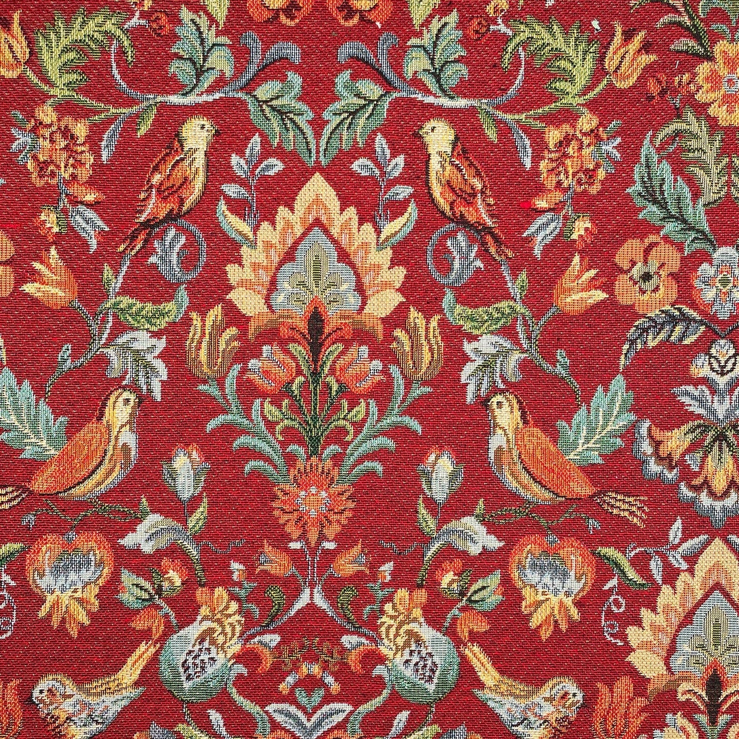 Luxury Weight Cotton Rich Tapestry Fabric | New World Full Colour 55" (140cm) Wide – Sold by the Meter