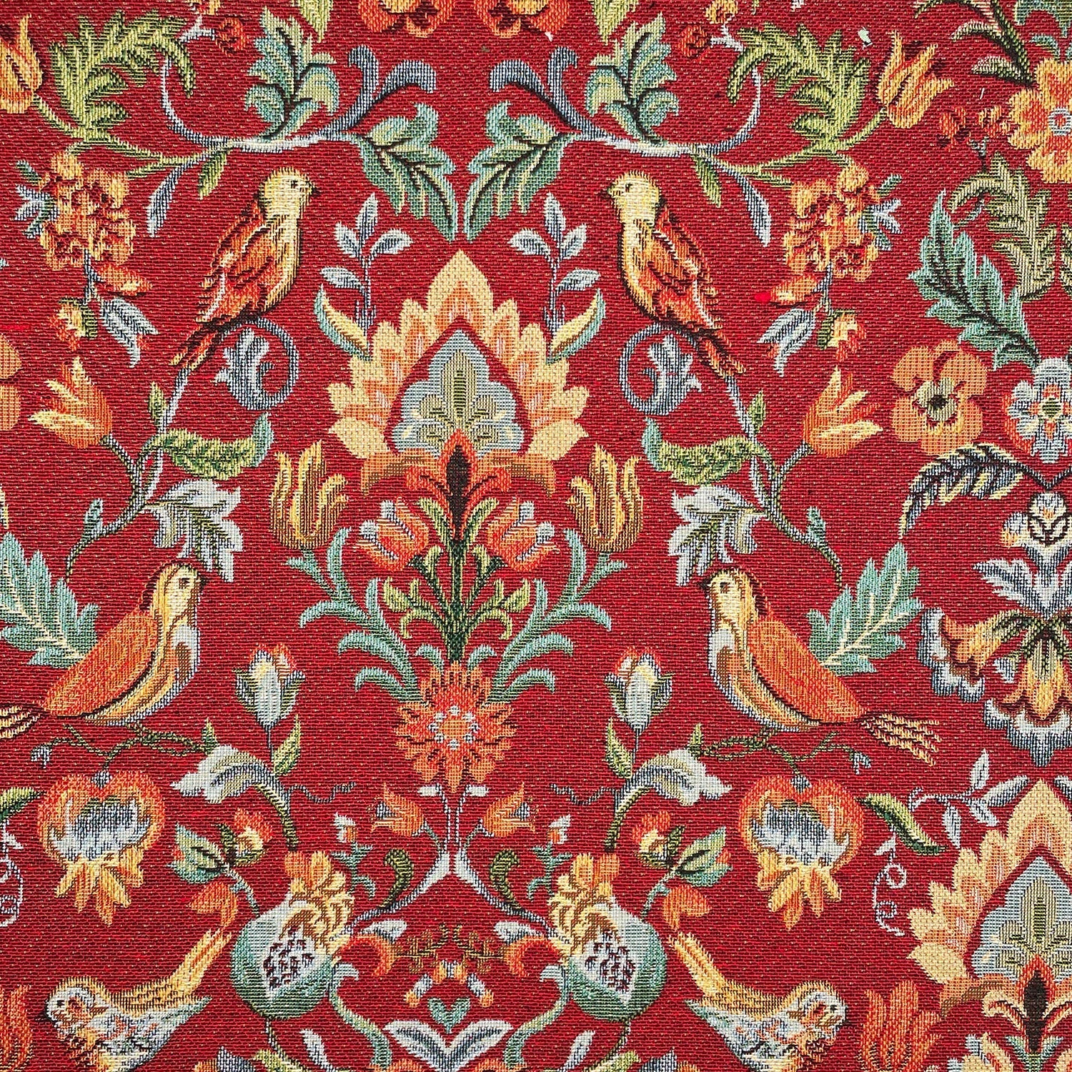 Luxury Weight Cotton Rich Tapestry Fabric | New World Full Colour 55" (140cm) Wide – Sold by the Meter