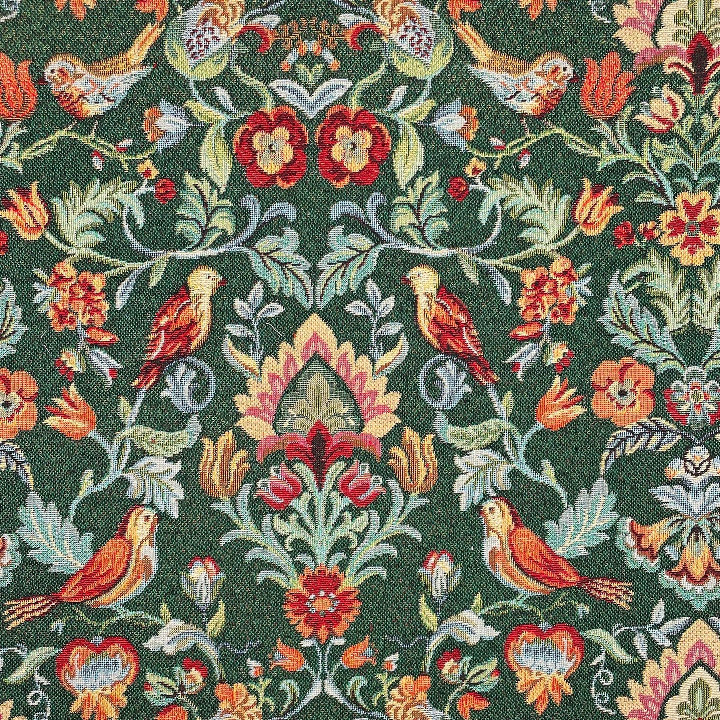 Luxury Weight Cotton Rich Tapestry Fabric | New World Full Colour 55" (140cm) Wide – Sold by the Meter
