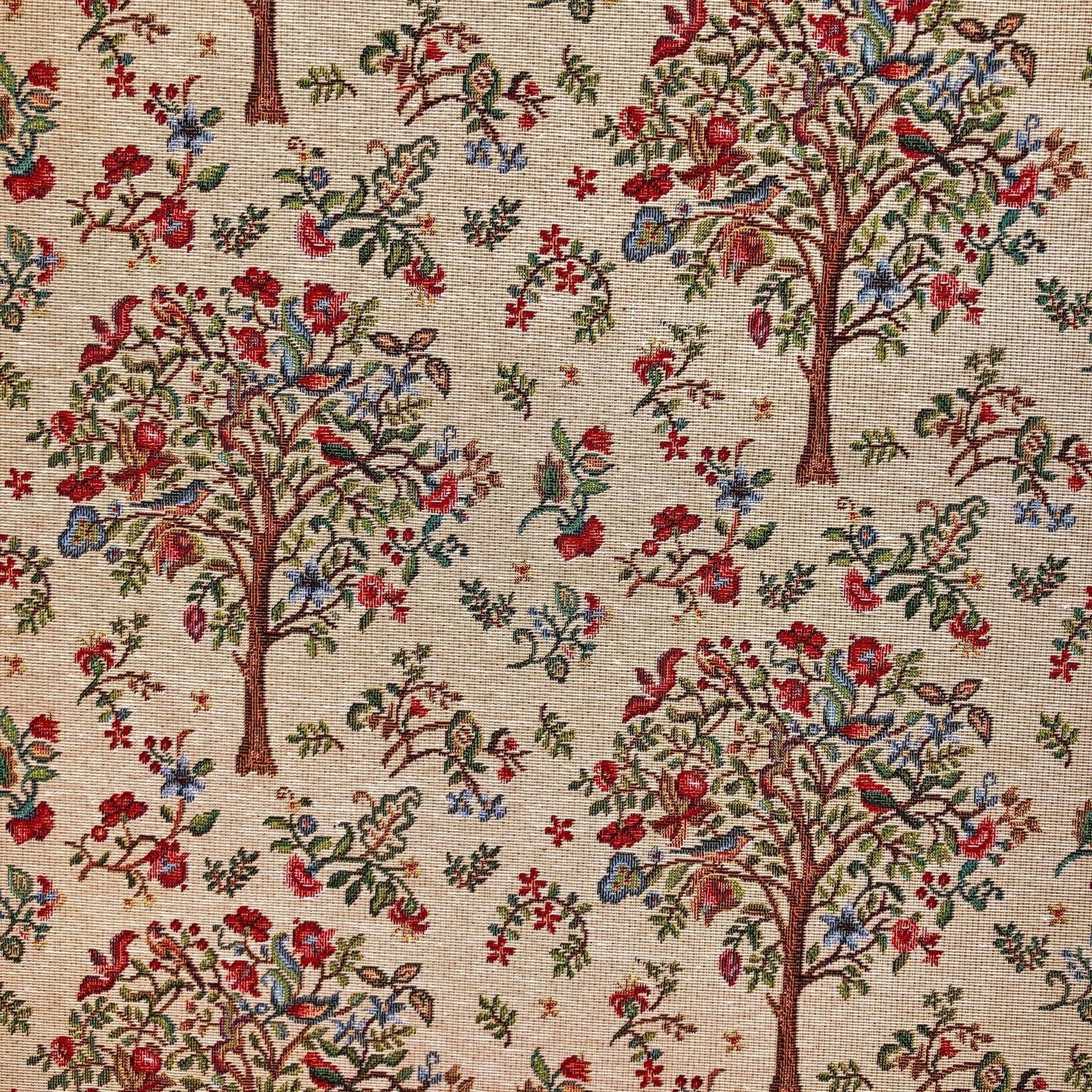 Luxury Cotton Rich Tapestry Fabric â€“ New World Full Colour 55" (140cm) Wide â€“ 15M Roll