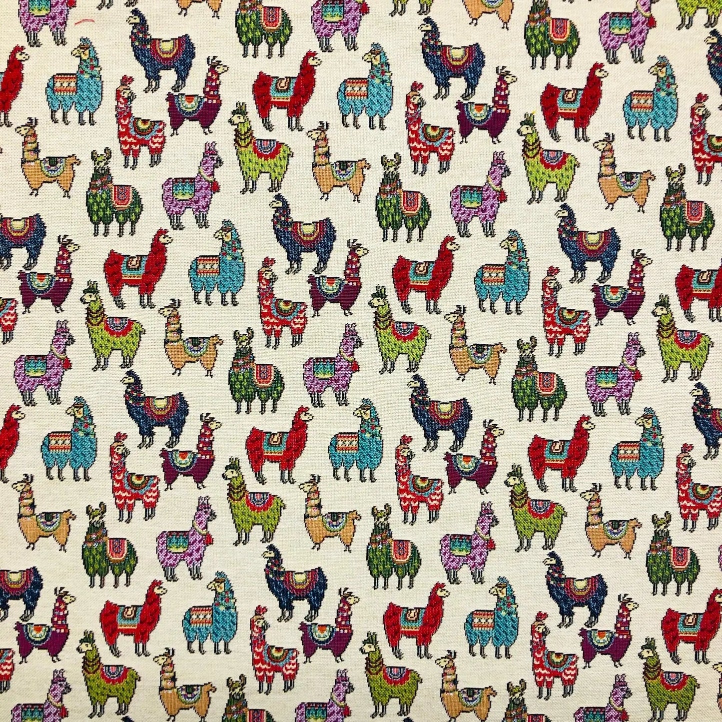 Luxury Weight Cotton Rich Tapestry Fabric | New World Full Colour 55" (140cm) Wide â€“ Sold by the Meter