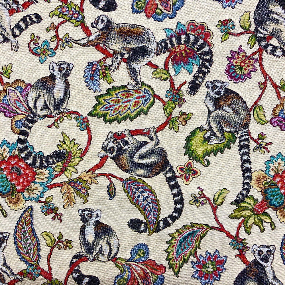 Luxury Weight Cotton Rich Tapestry Fabric | New World Full Colour 55" (140cm) Wide – Sold by the Meter