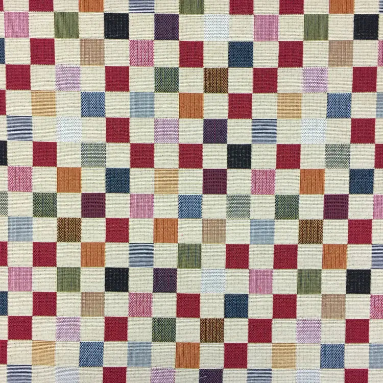 Luxury Cotton Rich Tapestry Fabric â€“ New World Full Colour 55" (140cm) Wide â€“ 15M Roll