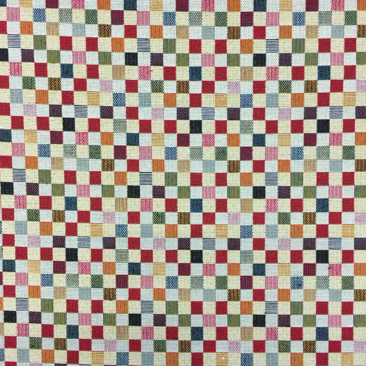 Luxury Cotton Rich Tapestry Fabric â€“ New World Full Colour 55" (140cm) Wide â€“ 15M Roll