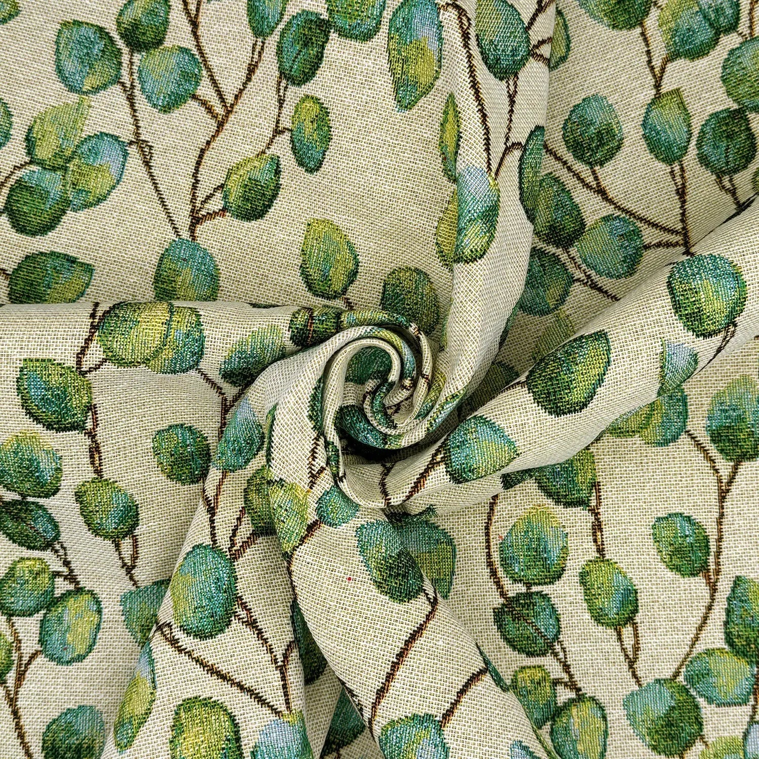 Luxury Cotton Rich Tapestry Fabric â€“ New World Full Colour 55" (140cm) Wide â€“ 15M Roll