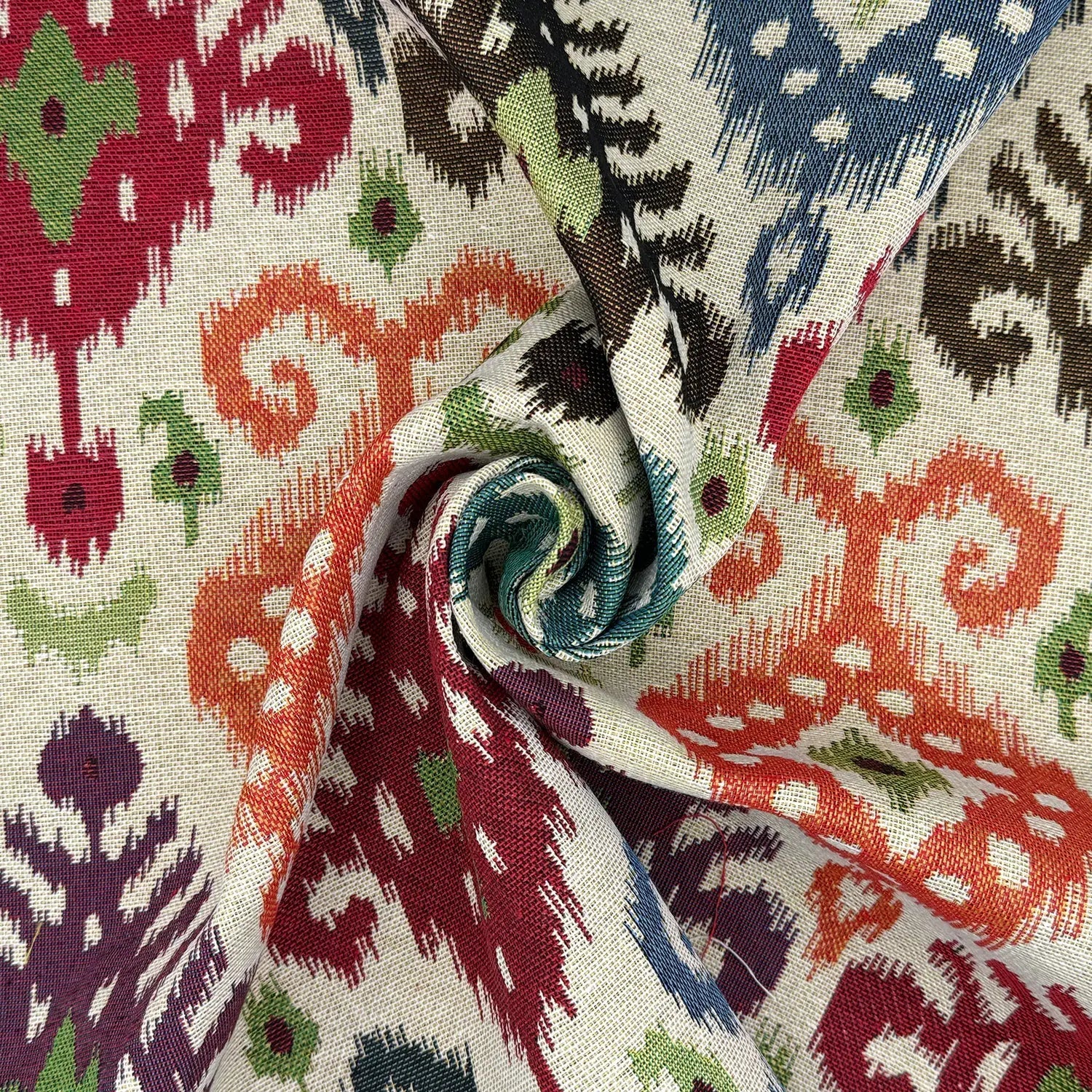 Luxury Weight Cotton Rich Tapestry Fabric | New World Full Colour 55" (140cm) Wide â€“ Sold by the Meter