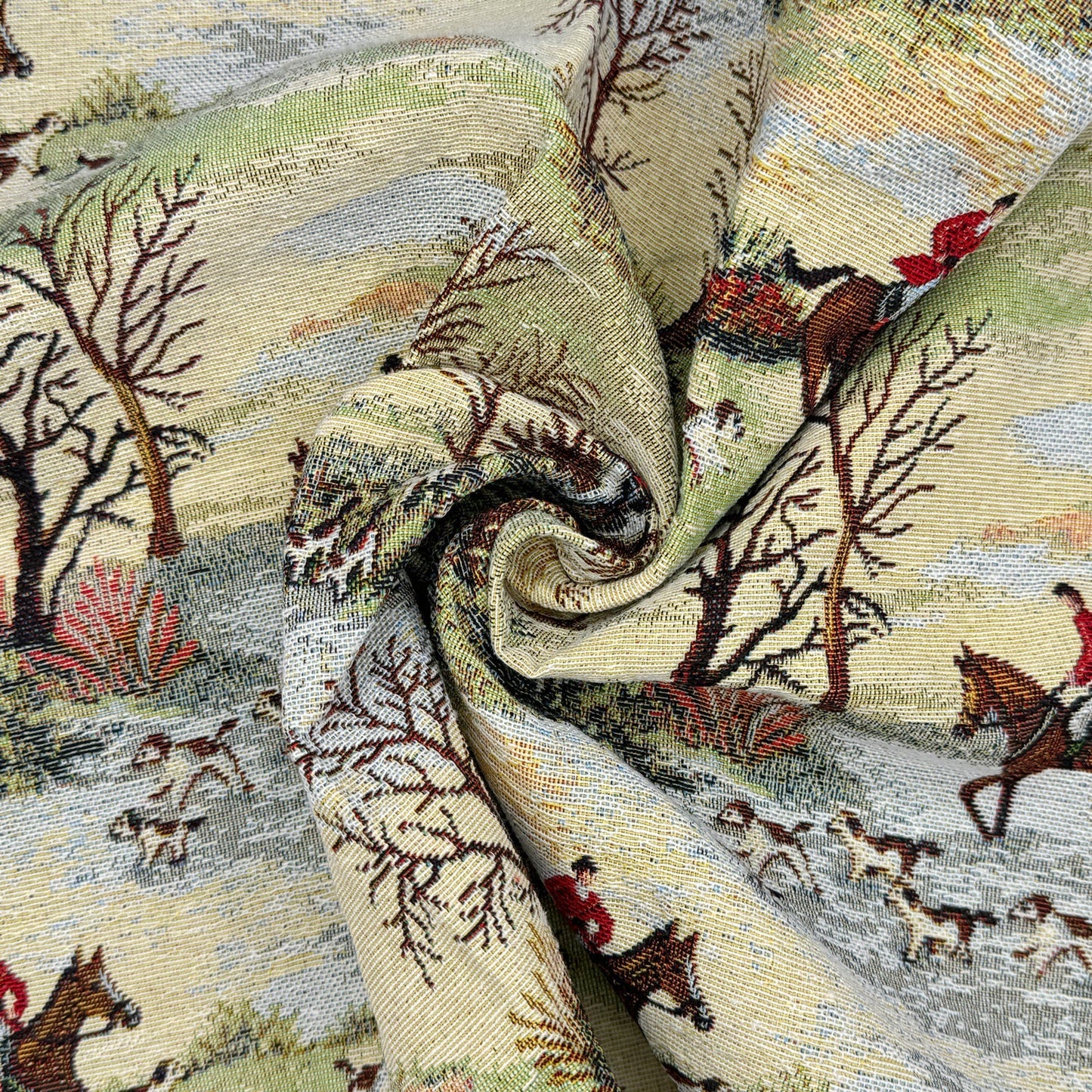 Luxury Weight Cotton Rich Tapestry Fabric | New World Full Colour 55" (140cm) Wide – Sold by the Meter
