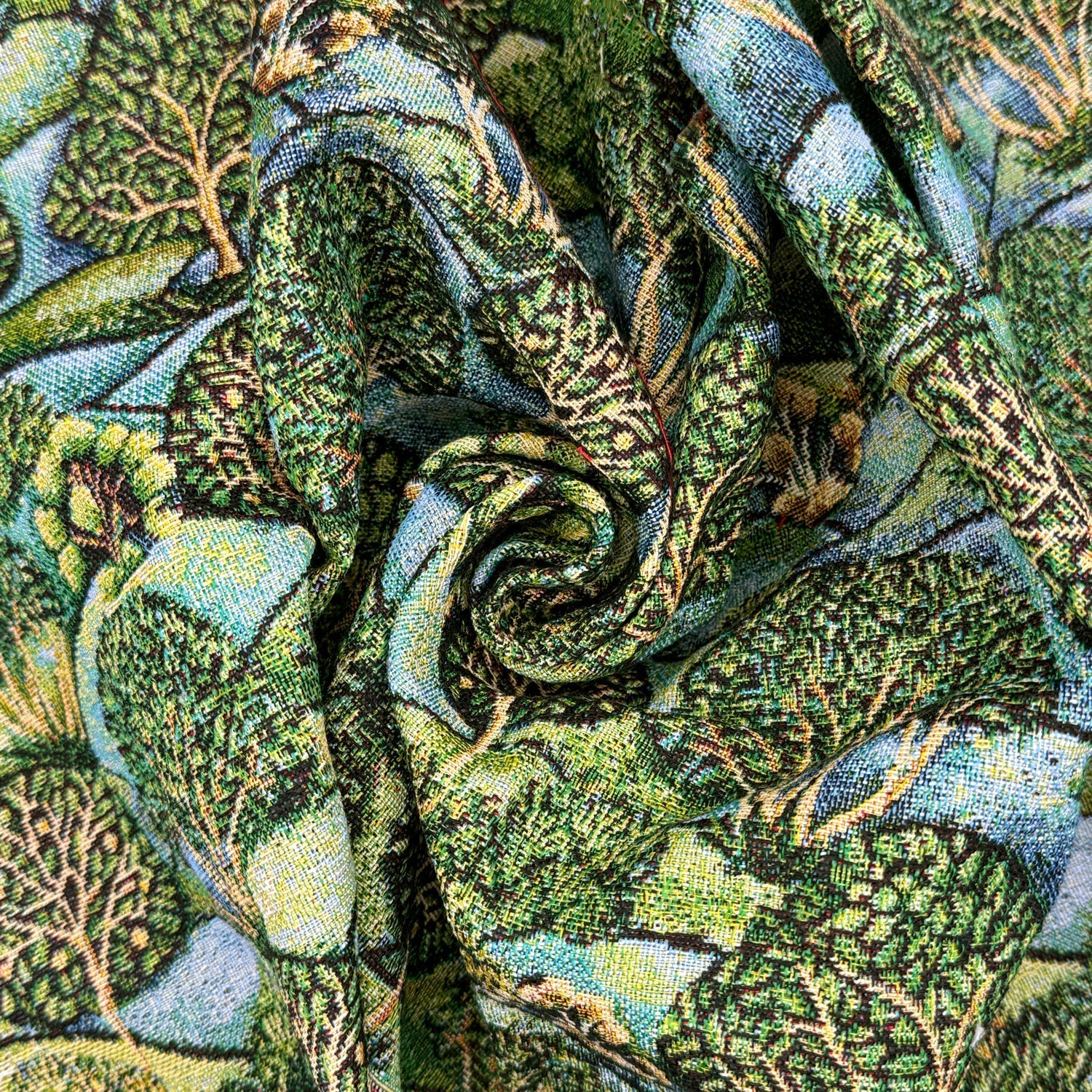 Luxury Weight Cotton Rich Tapestry Fabric | New World Full Colour 55" (140cm) Wide – Sold by the Meter