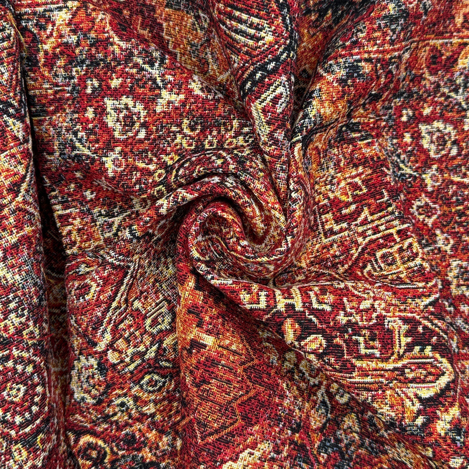 Luxury Weight Cotton Rich Tapestry Fabric | New World Full Colour 55" (140cm) Wide – Sold by the Meter