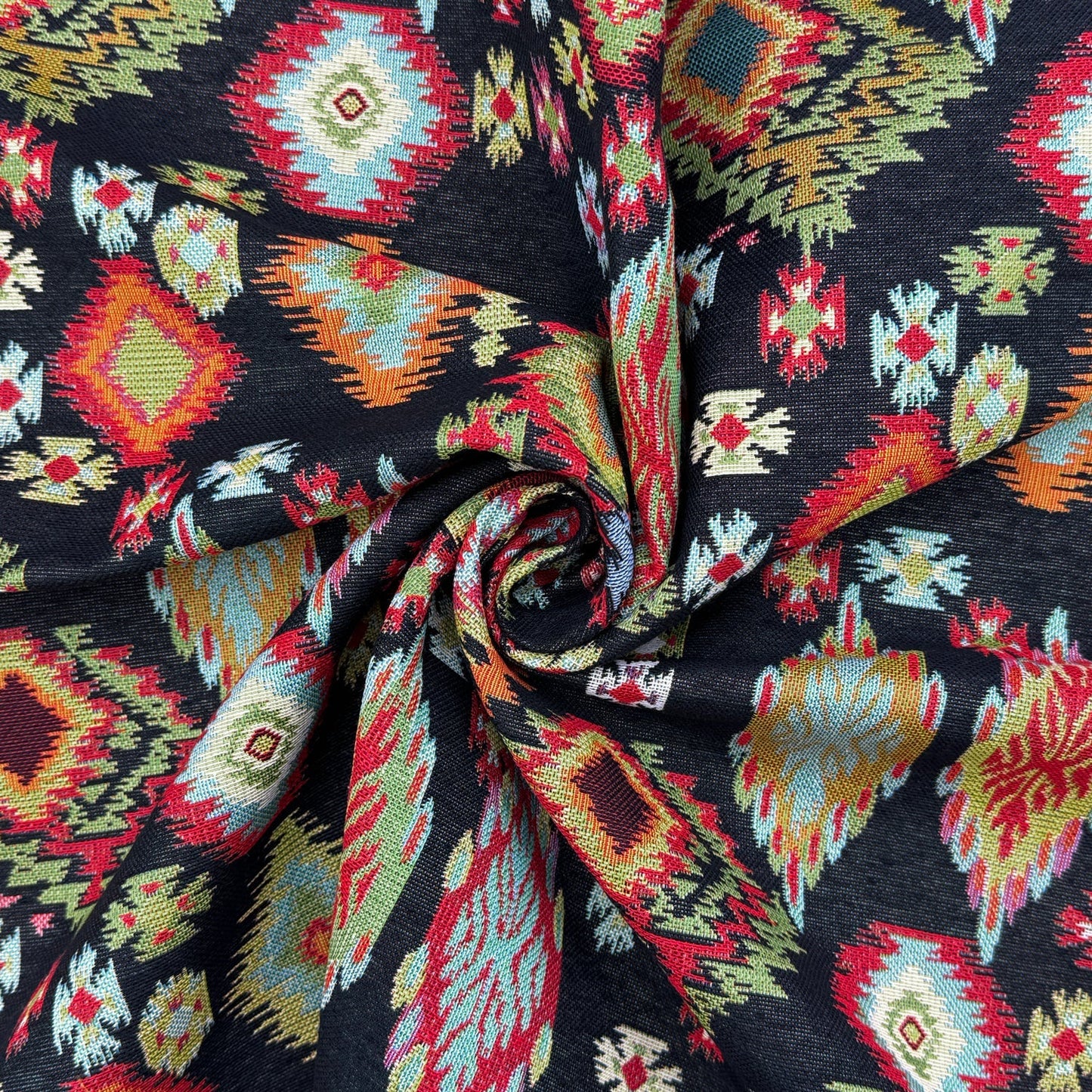 Luxury Weight Cotton Rich Tapestry Fabric | New World Full Colour 55" (140cm) Wide – Sold by the Meter