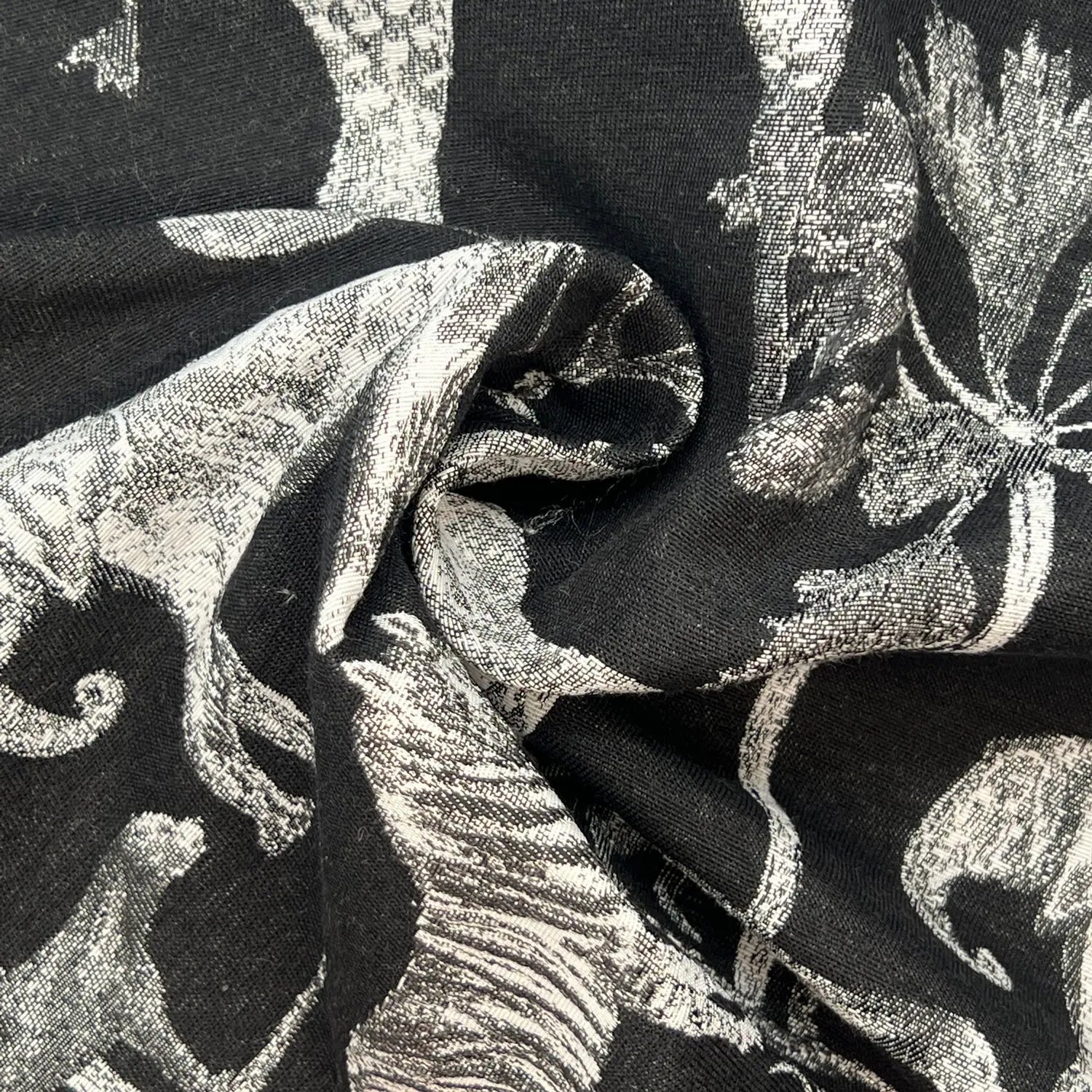 Luxury Cotton Rich Tapestry Jacquard Fabric â€“ New World Jacquard 55" (140cm) Wide â€“ 15M Roll