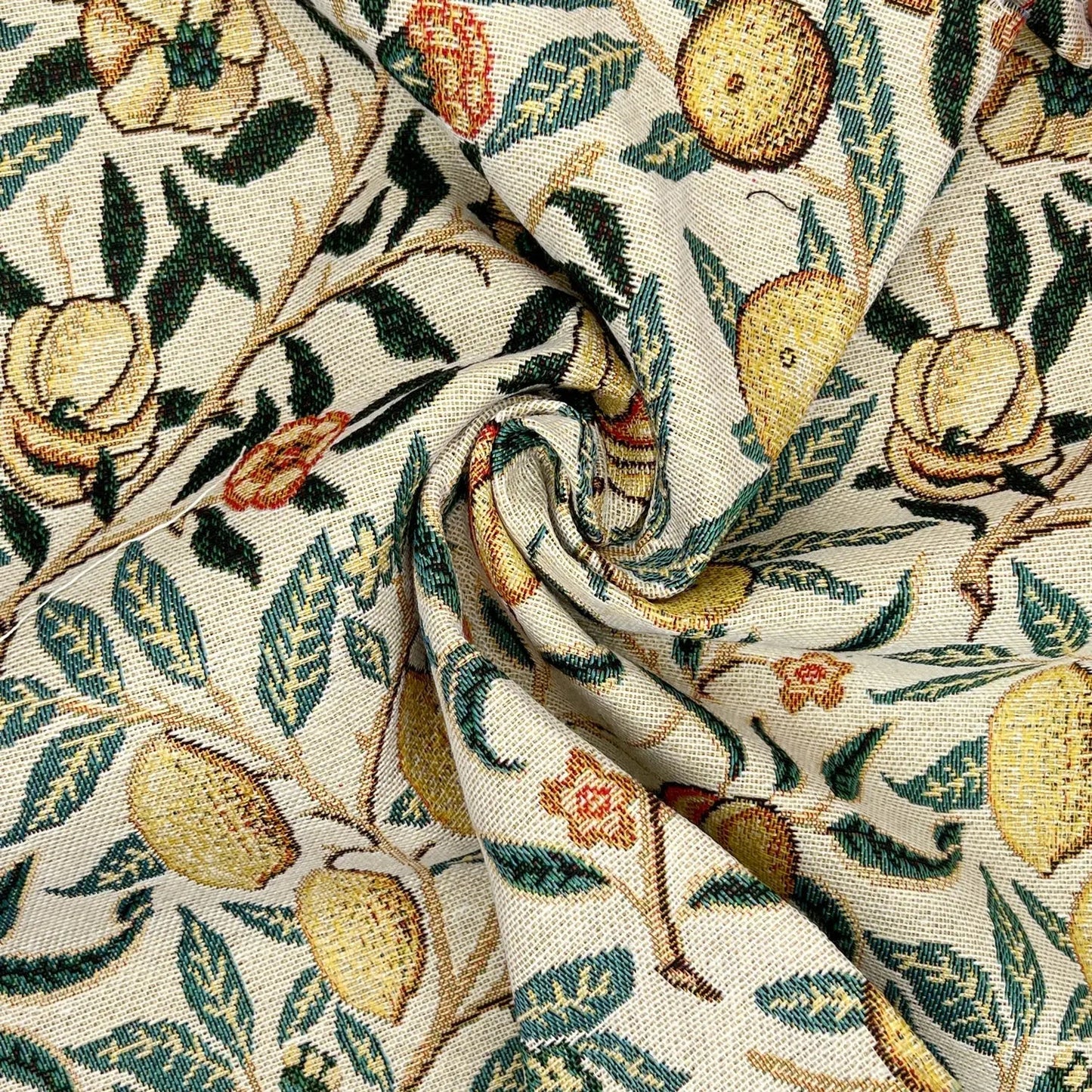 William Morris Tapestry Fabric â€“ Luxury Cotton Rich Side-Matching 55" (140cm) Wide â€“ 15M Roll