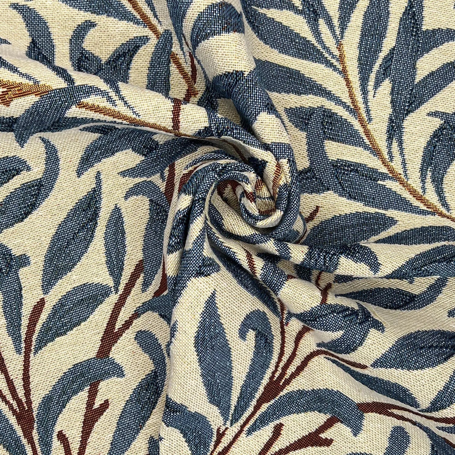 William Morris Tapestry Fabric â€“ Luxury Cotton Rich Side-Matching 55" (140cm) Wide â€“ 15M Roll