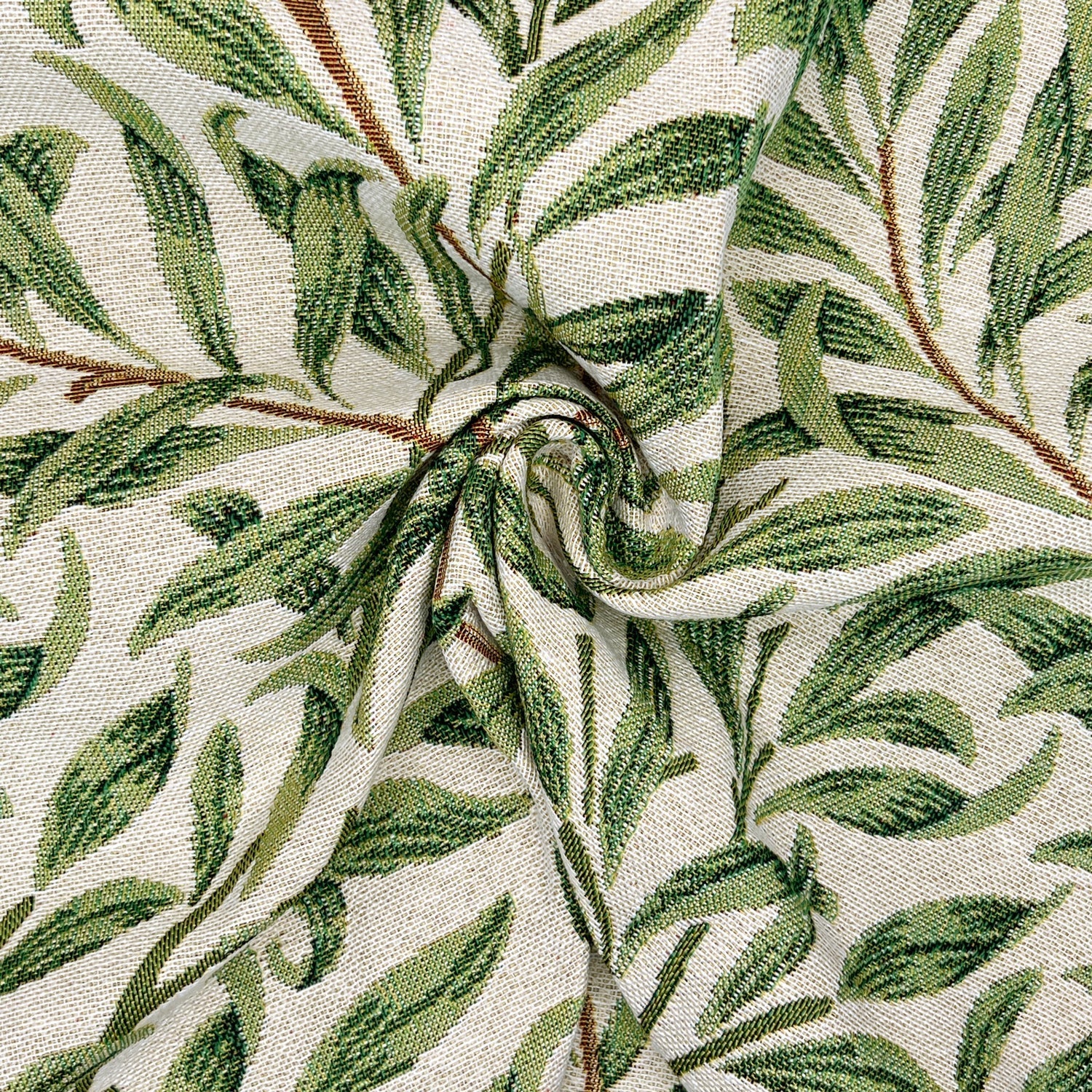 William Morris Tapestry Fabric | Luxury Cotton Rich Side-Matching Tapestry 55" (140cm) Wide – Sold by the Meter