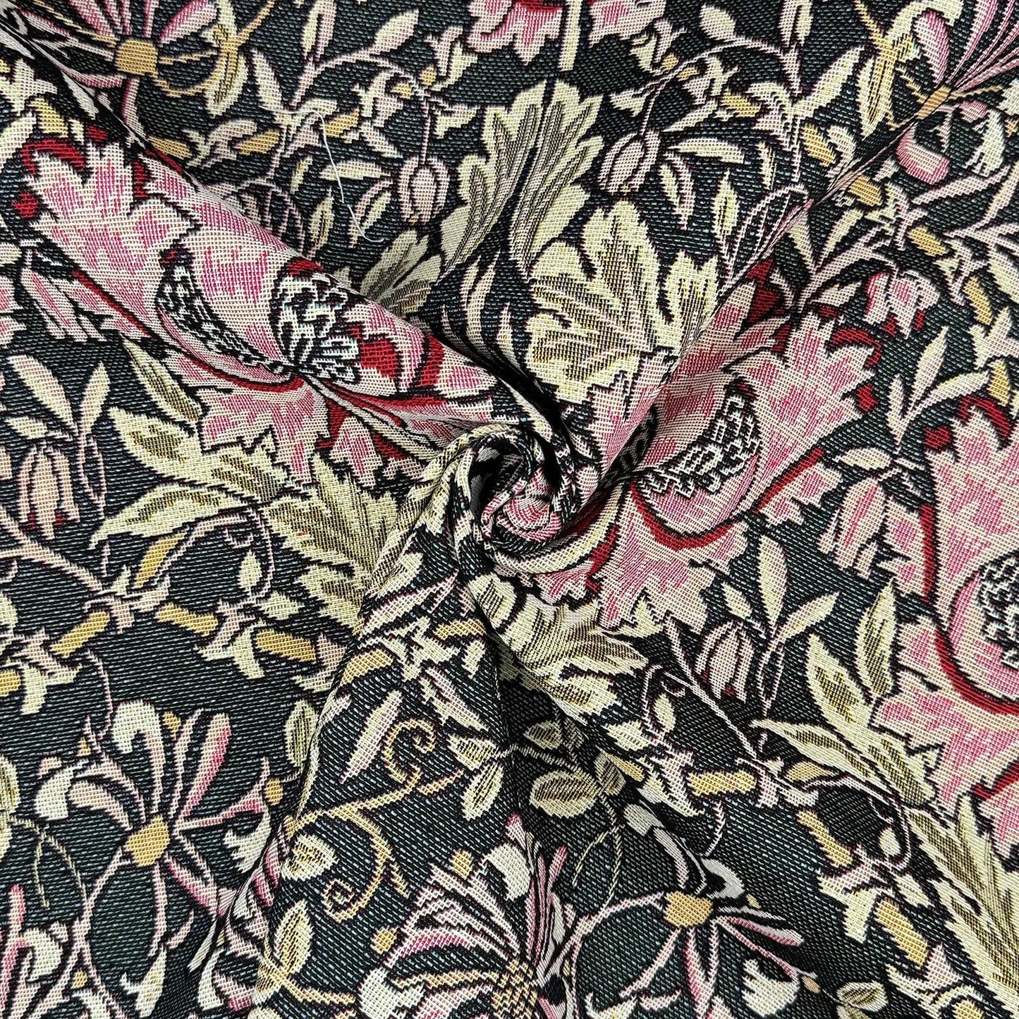 William Morris Tapestry Fabric â€“ Luxury Cotton Rich Side-Matching 55" (140cm) Wide â€“ 15M Roll