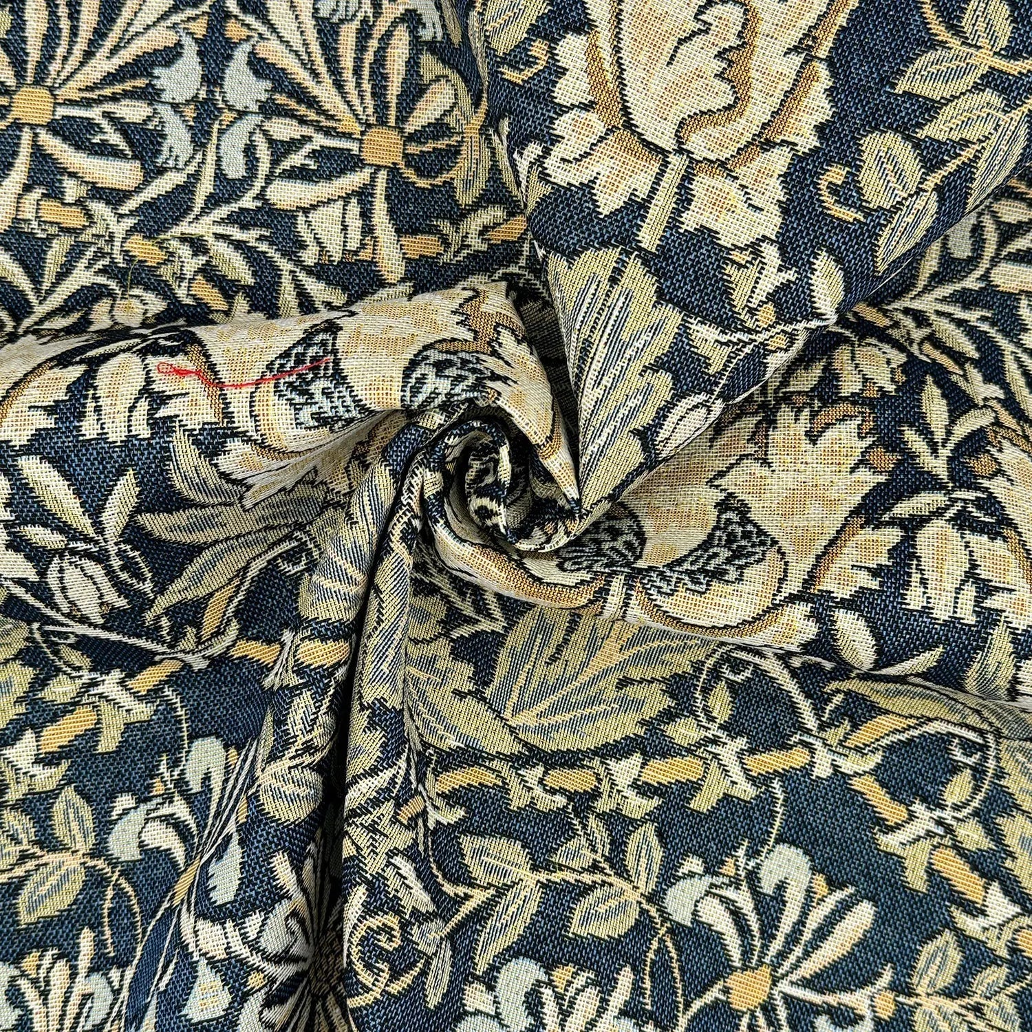 William Morris Tapestry Fabric â€“ Luxury Cotton Rich Side-Matching 55" (140cm) Wide â€“ 15M Roll