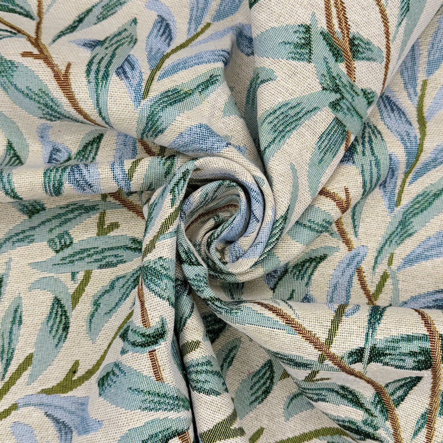 William Morris Tapestry Fabric | Luxury Cotton Rich Side-Matching Tapestry 55" (140cm) Wide – Sold by the Meter