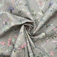 Recycled Cotton Organic Linen Printed Fabric | Sustainable 55" (140cm) Wide 243gsm Dressmaking & Home DÃ©cor Material â€“ Sold by the Meter