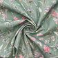 Recycled Cotton Organic Linen Printed Fabric | Sustainable 55" (140cm) Wide 243gsm Dressmaking & Home Décor Material – Sold by the Meter