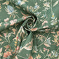 Recycled Cotton Organic Linen Printed Fabric | Sustainable 55" (140cm) Wide 243gsm Dressmaking & Home Décor Material – Sold by the Meter