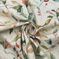 Recycled Cotton Organic Linen Printed Fabric | Sustainable 55" (140cm) Wide 243gsm Dressmaking & Home DÃ©cor Material â€“ Sold by the Meter