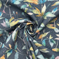 Recycled Cotton Organic Linen Printed Fabric | Sustainable 55" (140cm) Wide 243gsm Dressmaking & Home DÃ©cor Material â€“ Sold by the Meter
