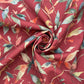 Recycled Cotton Organic Linen Printed Fabric | Sustainable 55" (140cm) Wide 243gsm Dressmaking & Home Décor Material – Sold by the Meter