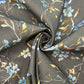 Recycled Cotton Organic Linen Printed Fabric | Sustainable 55" (140cm) Wide 243gsm Dressmaking & Home Décor Material – Sold by the Meter