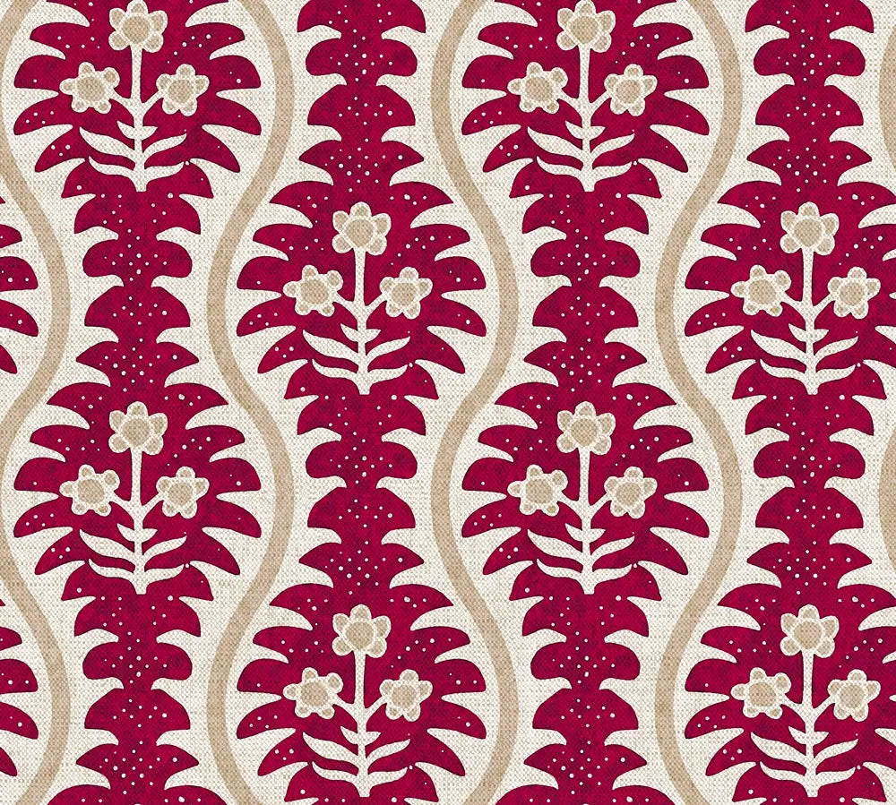 Recycled Cotton Linen Fabric | 90% Recycled Cotton 10% Organic Linen 243gsm 55" (140cm) Wide Printed Fabric â€“ Sold by the Meter