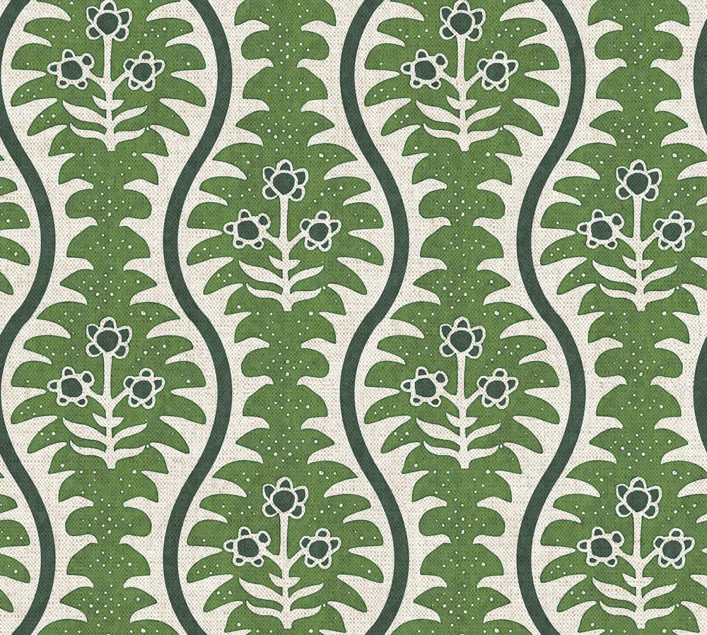 Recycled Cotton Linen Fabric | 90% Recycled Cotton 10% Organic Linen 243gsm 55" (140cm) Wide Printed Fabric â€“ Sold by the Meter