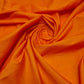 Textile Station Orange (38) 44" breit, hochwertiges Polycotton, unifarben gefärbt, Futterstoff, Schneiderstoff, Drapierungsstoff, Dekorationsstoff