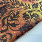 Orange Wild Floral Chiffon Sheer Material Dress Craft Decor Fabric 44" By The Meter