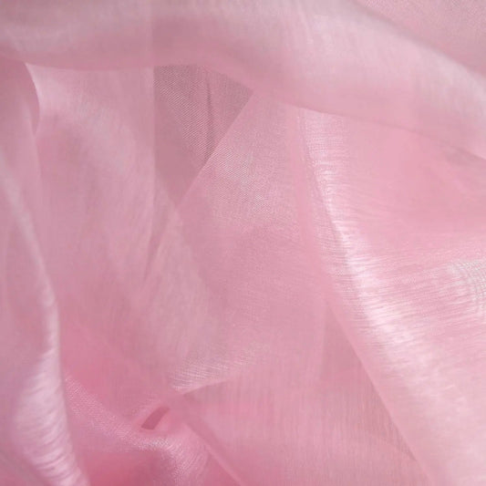 Plain Sheer Organza Fabric – Dyed Organza 59" (150cm) Wide | 50 Metre Roll