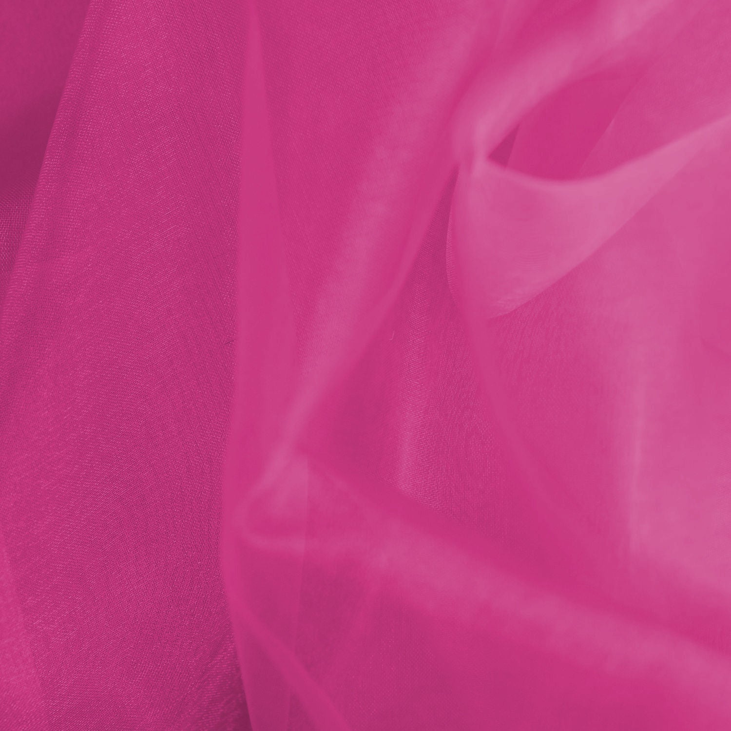 Plain Sheer Organza Fabric | Dyed Organza 59" (150cm) Wide – Sold by the Meter