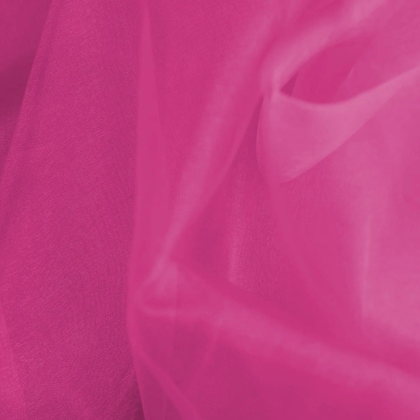Plain Sheer Organza Fabric â€“ Dyed Organza 59" (150cm) Wide | 50 Metre Roll