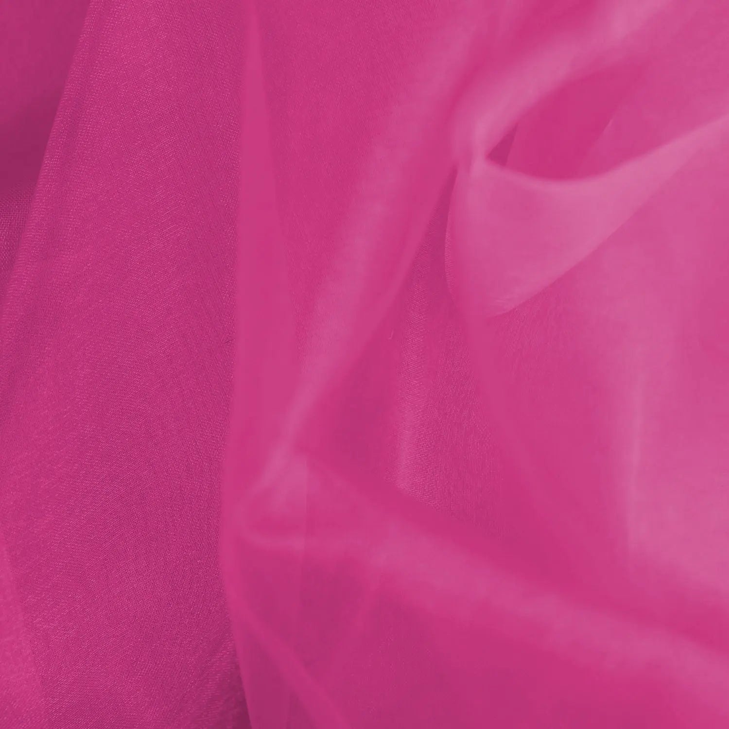 Plain Sheer Organza Fabric â€“ Dyed Organza 59" (150cm) Wide | 50 Metre Roll