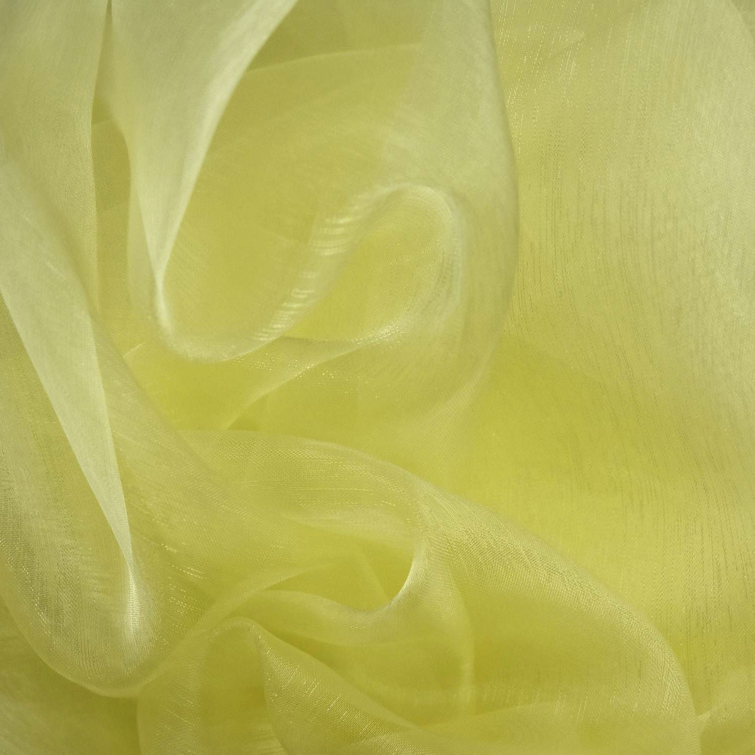 Plain Sheer Organza Fabric | Dyed Organza 59" (150cm) Wide – Sold by the Meter