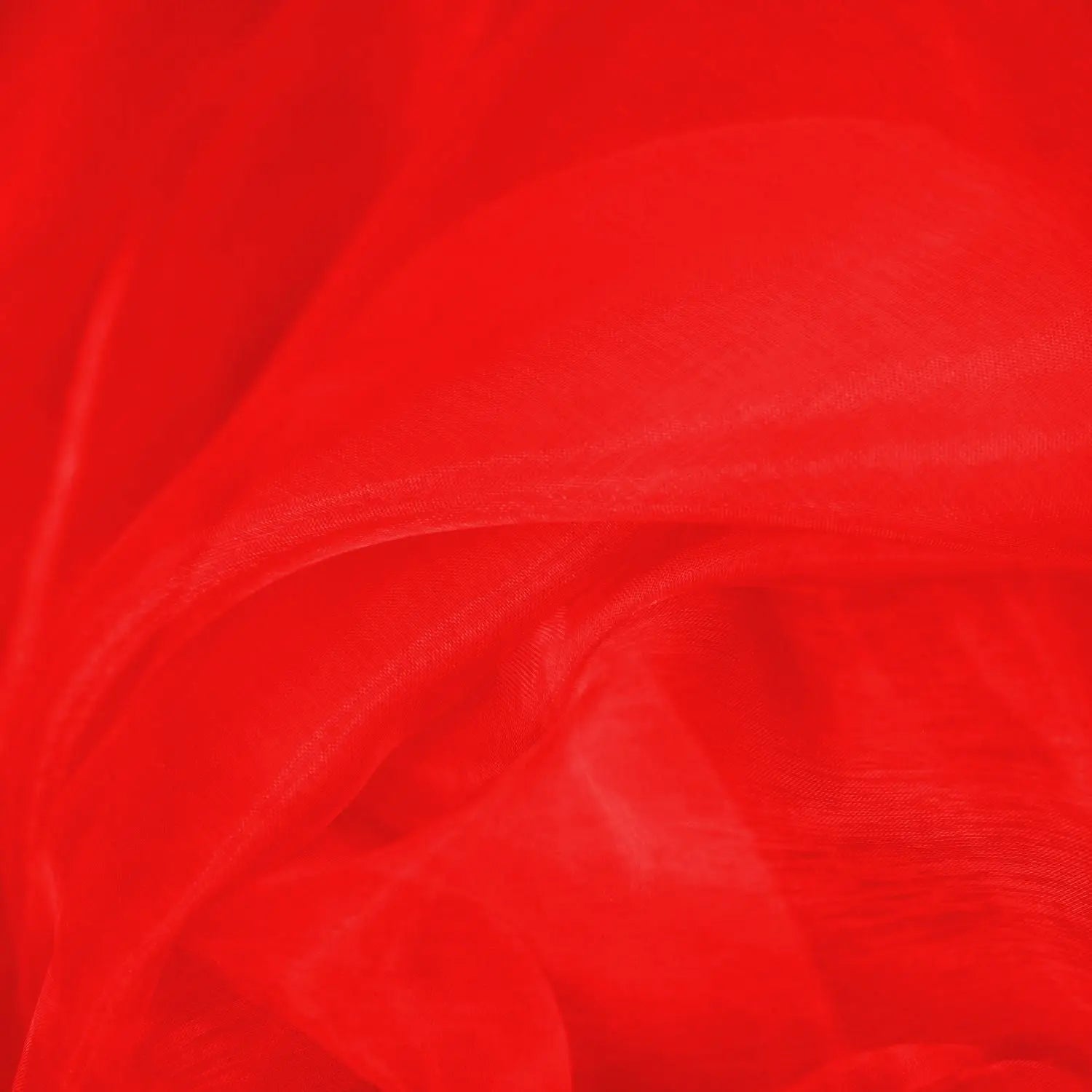 Plain Sheer Organza Fabric â€“ Dyed Organza 59" (150cm) Wide | 50 Metre Roll