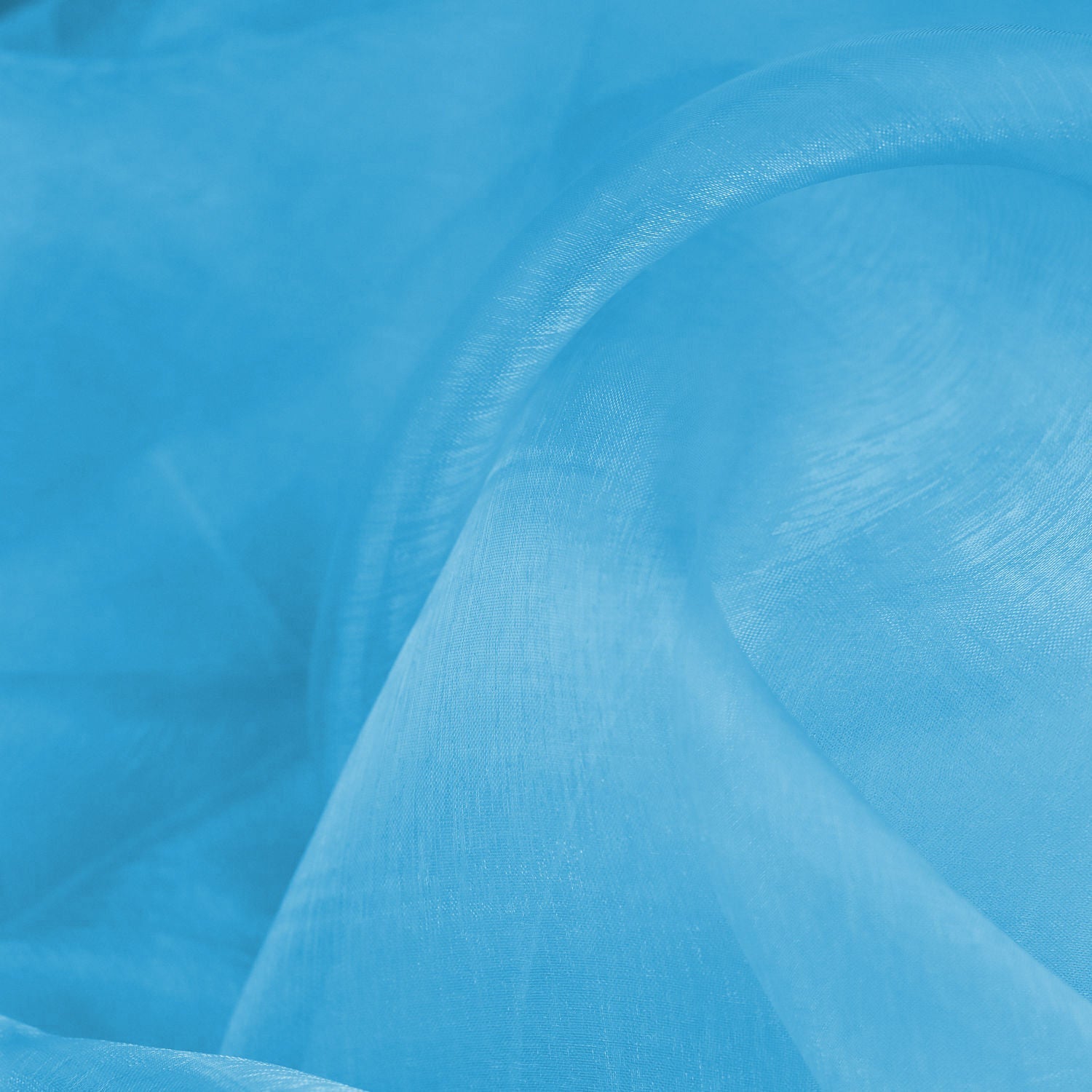 Plain Sheer Organza Fabric | Dyed Organza 59" (150cm) Wide – Sold by the Meter