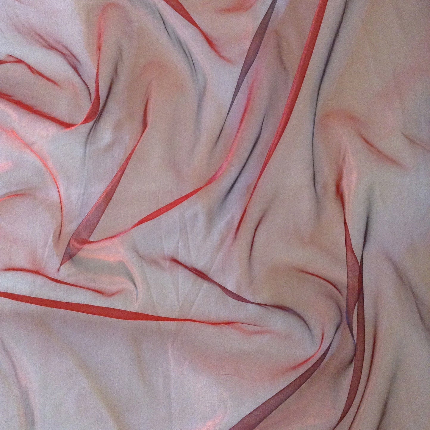 Two Tone Organza Fabric | Sheer Two-Colour Organza 59" (150cm) Wide – Sold by the Meter