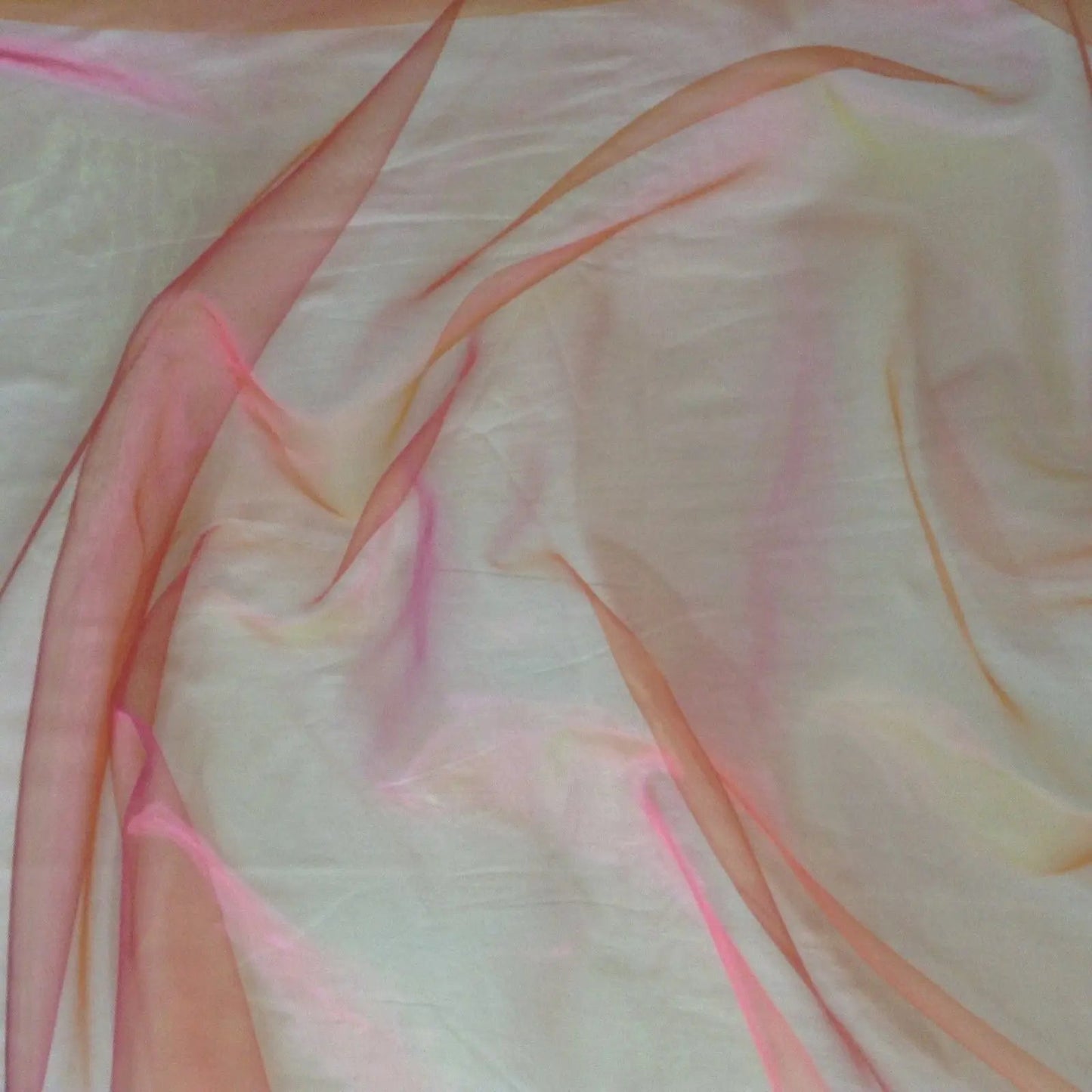 Two Tone Organza Fabric | Sheer Two-Colour Organza 59" (150cm) Wide â€“ Sold by the Meter