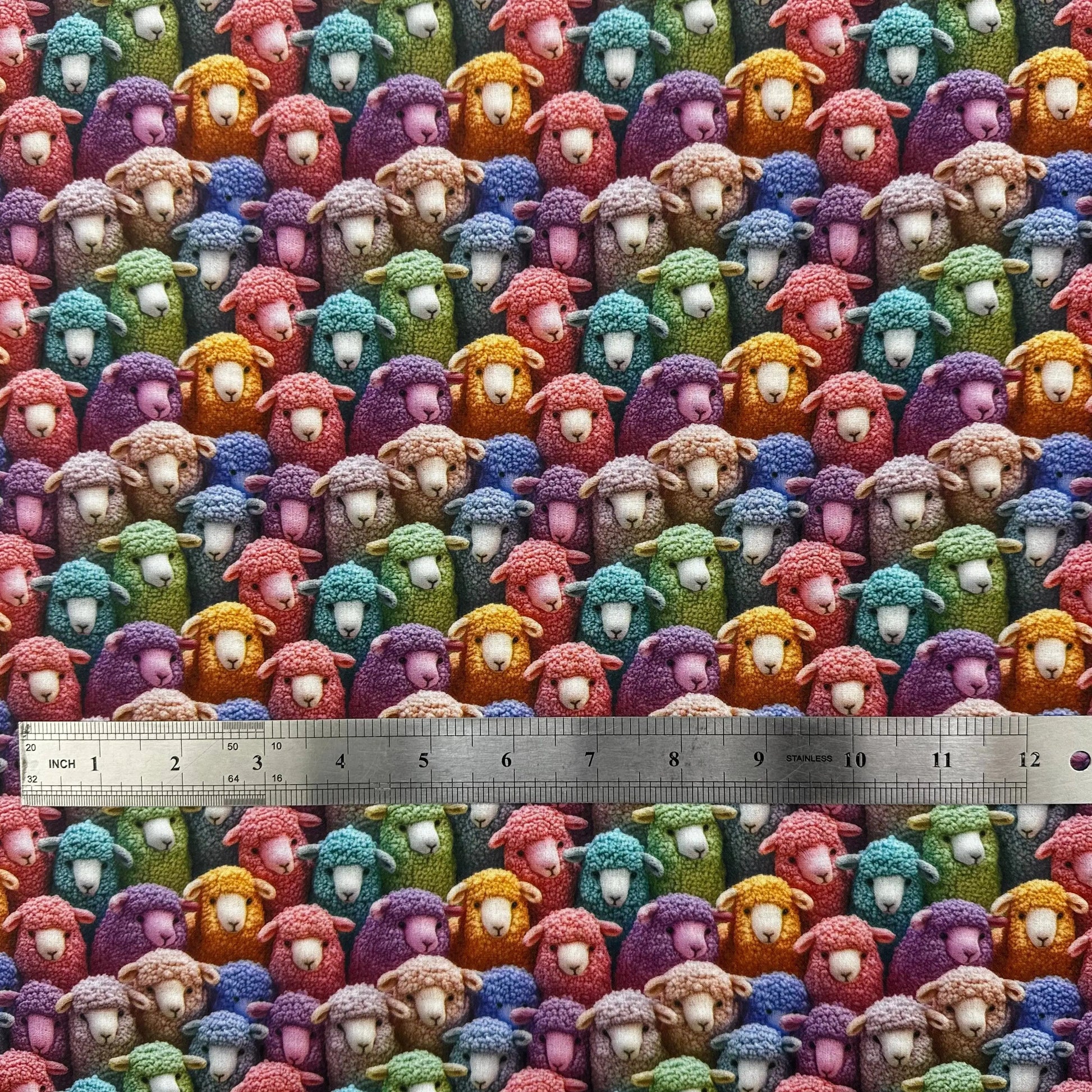 Polycotton Digital Print Fabric | 80% Polyester 20% Cotton 45" (115cm) Wide Lightweight Printed Fabric â€“ Sold by the Meter