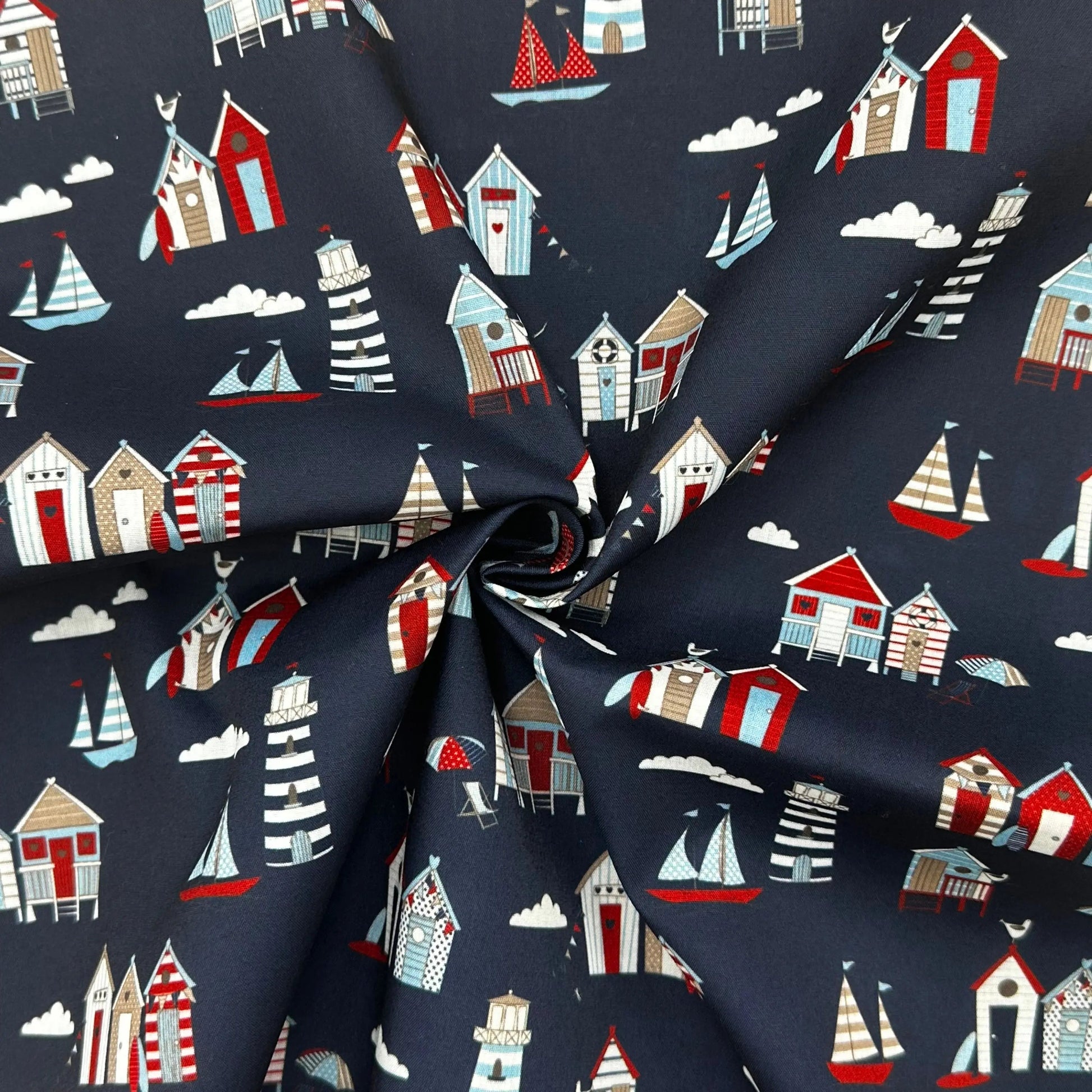 Polycotton Digital Print Fabric | 80% Polyester 20% Cotton 45" (115cm) Wide Lightweight Printed Fabric â€“ Sold by the Meter
