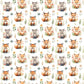 Polycotton Digital Print Fabric | 80% Polyester 20% Cotton 45" (115cm) Wide Lightweight Printed Fabric – Sold by the Meter