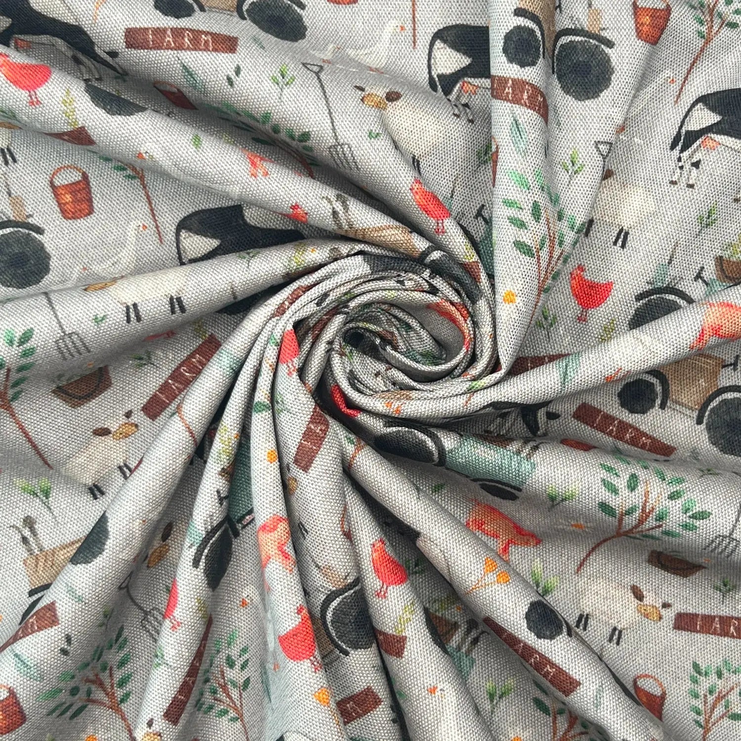 Digitally Printed 100% Cotton Panama Fabric | 55" (140cm) Wide 190gsm Craft & Home DÃ©cor Material â€“ Sold by the Meter