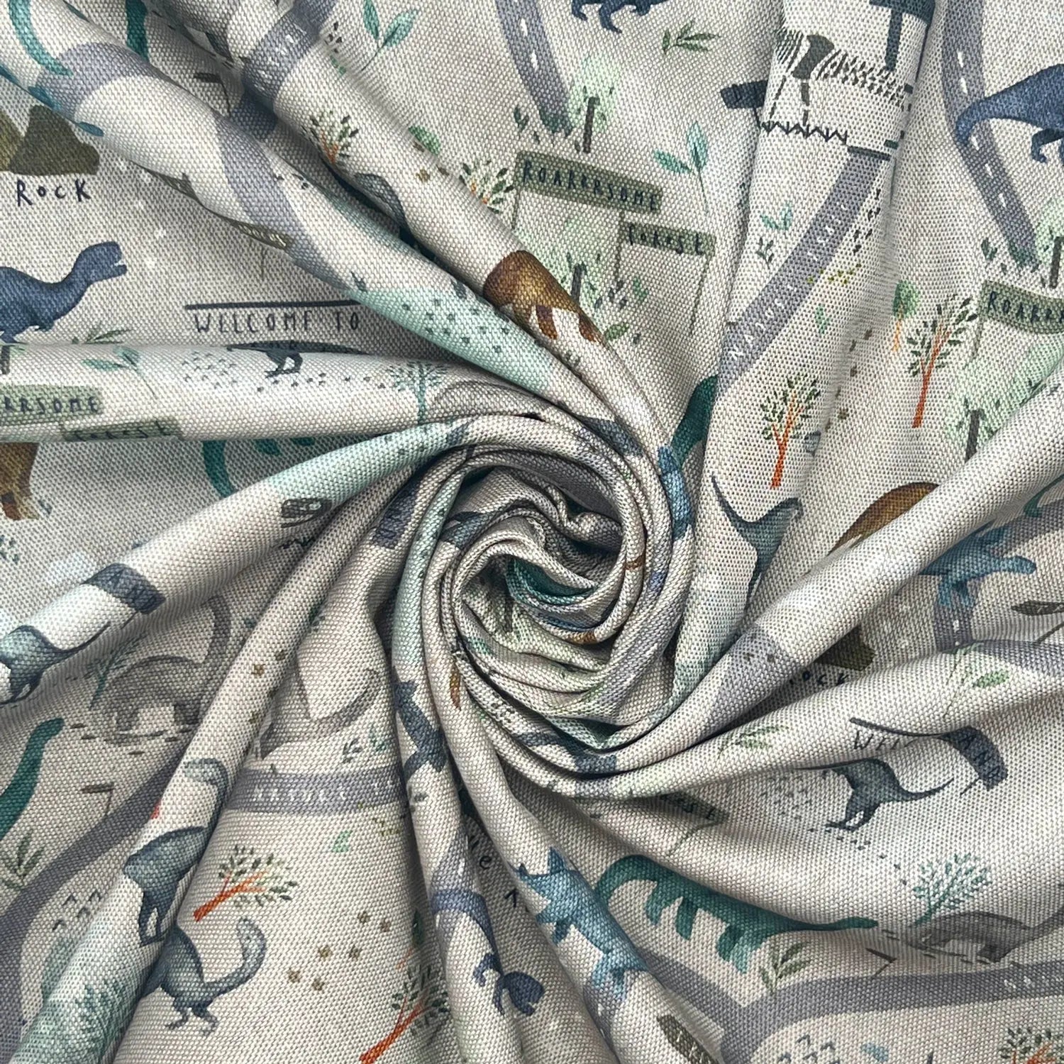 Digitally Printed 100% Cotton Panama Fabric | 55" (140cm) Wide 190gsm Craft & Home DÃ©cor Material â€“ Sold by the Meter