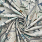 Digitally Printed 100% Cotton Panama Fabric | 55" (140cm) Wide 190gsm Craft & Home Décor Material – Sold by the Meter