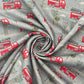 Digitally Printed 100% Cotton Panama Fabric | 55" (140cm) Wide 190gsm Craft & Home DÃ©cor Material â€“ Sold by the Meter